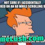 Opened AppStore when my finger was nowhere near the ad