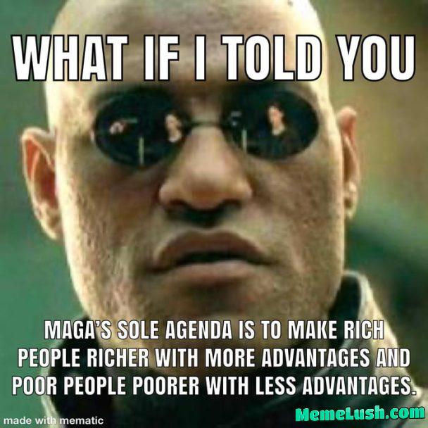 They are only in it for one thing