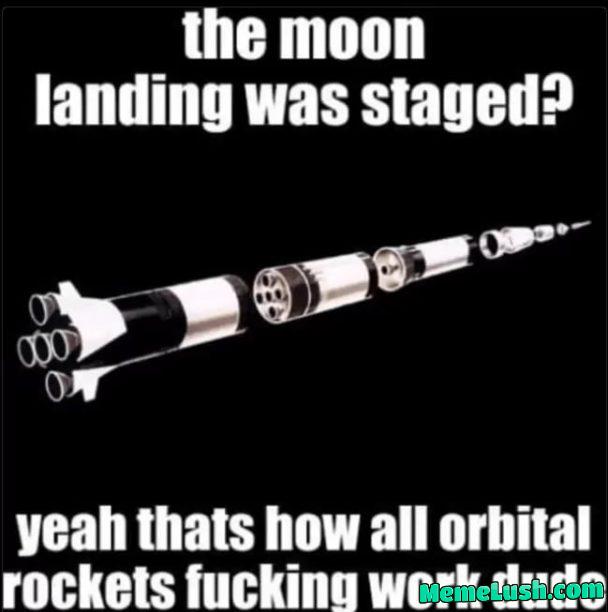 Rocket moon