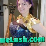Her cosplay material costs must be busty