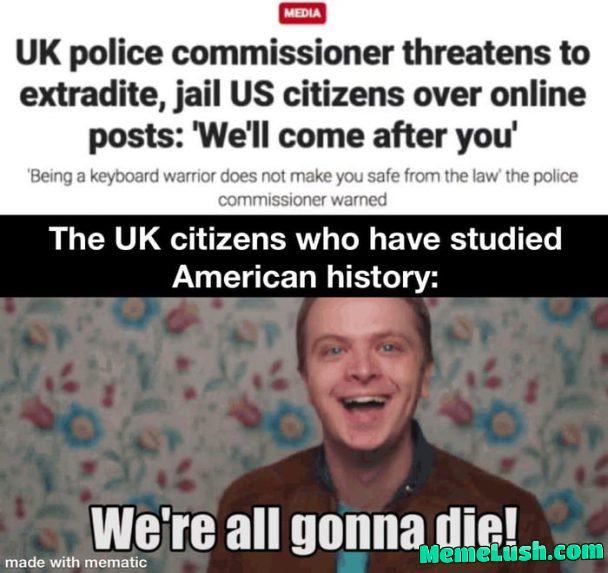 Regardless of politics, this is def a bad idea 💀