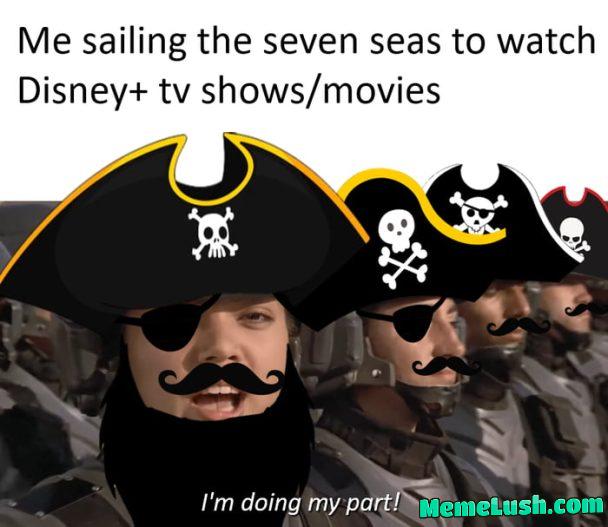 Yarrr! It’s a pirate’s life for me