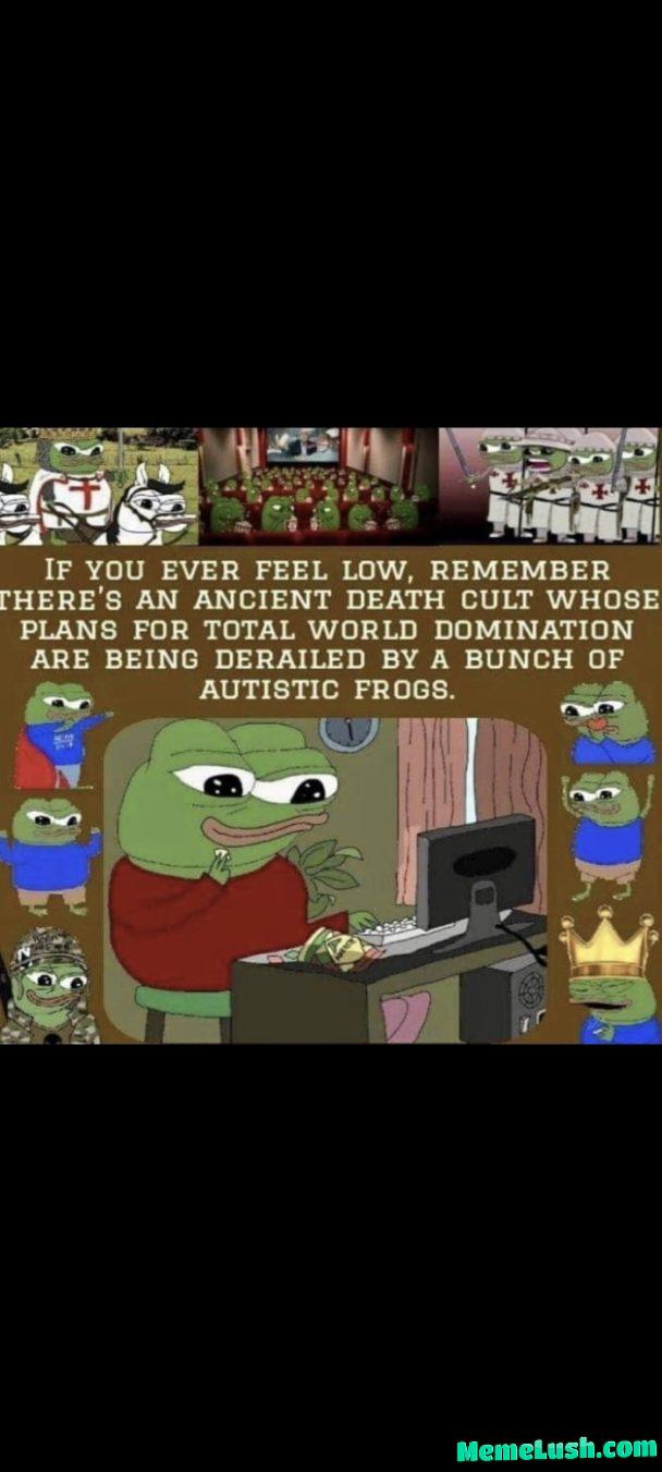 Yeah I know, bad crop. However top tier meme for the meme meisters of 9gag.