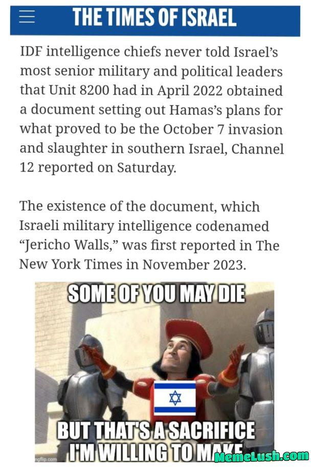 They knew and let it happen for a bigger plan They knew and let it happen for a bigger plan