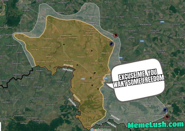 Ukraine right now.