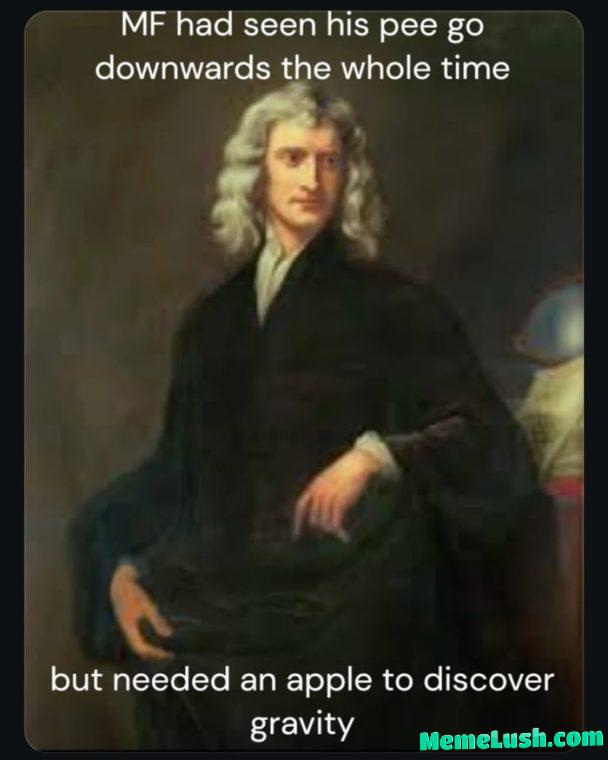 What was he waiting for…Maybe an apple What was he waiting for…Maybe an apple