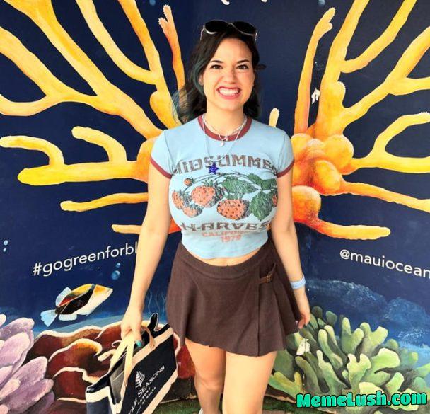 Busty in blue Busty in blue