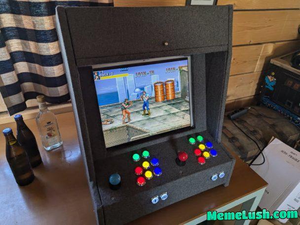 I like to show you the arcade I made.