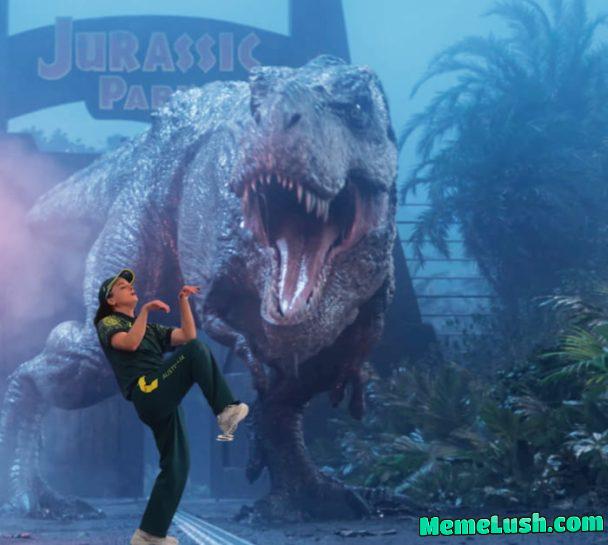 My mum, When i try to sneak out.