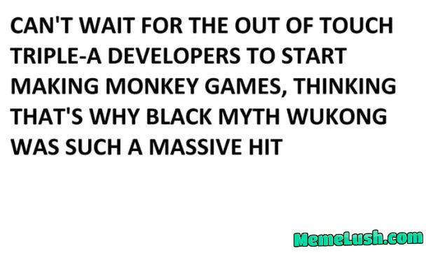 I’m betting it being a live-service monkey shooter. I’m betting it being a live-service monkey shooter.