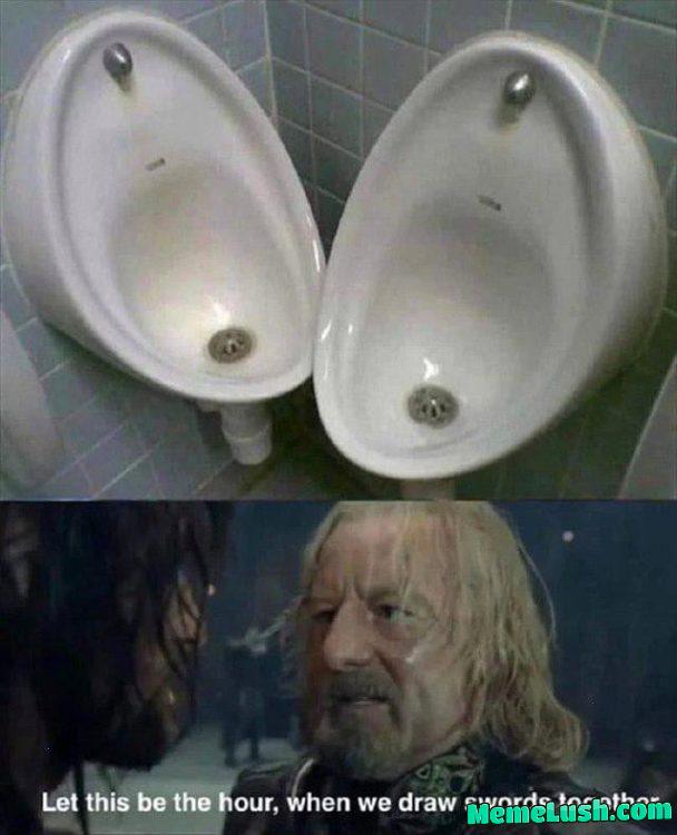 Be ready for the sword fight