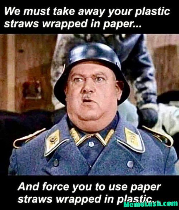 “It’S fOr ThE EnViRoNmEnT!”