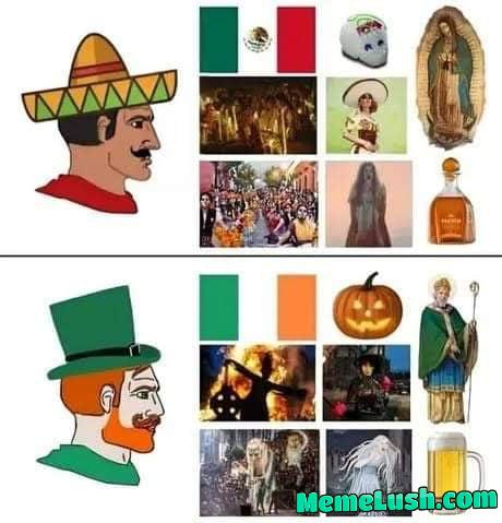Stay strong and proud Irish people, you will always have a home in mexico and a friend in every Mexican.