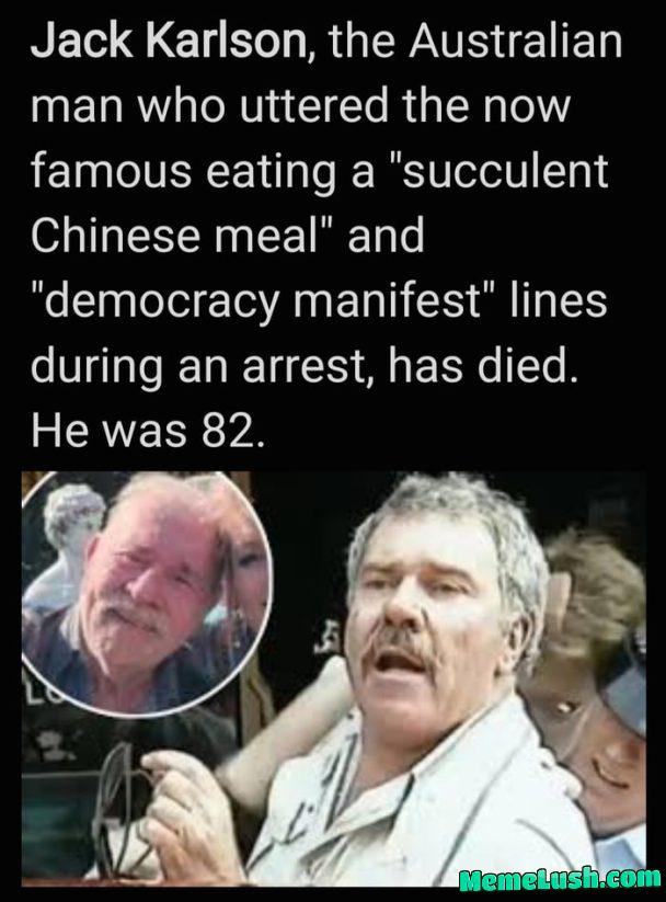 I see you know your Judo well! Rest in peace old fella. Jack Karlson is the name. I see you know your Judo well! Rest in peace old fella. Jack Karlson is the name.