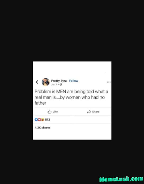 A real man is someone who… A real man is someone who…