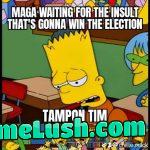 That’s it! Trump just won the election or else it was rigged!