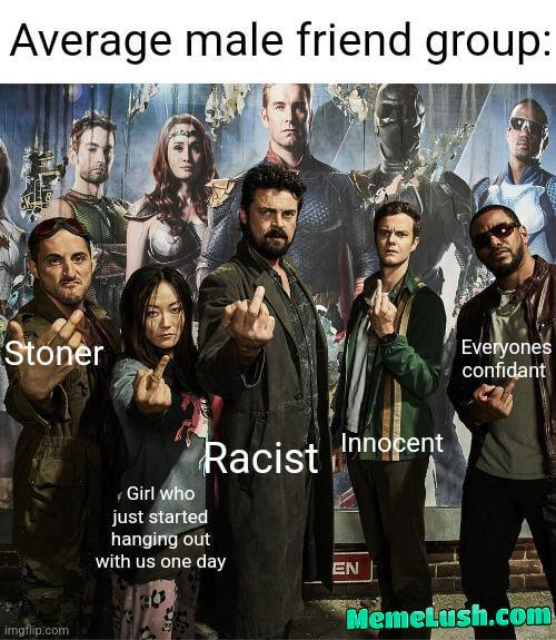 Typical boys group