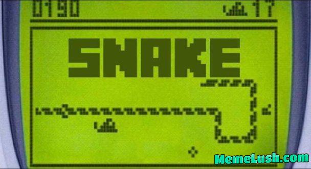 Reviving Nostalgia, The classic snake game on the Nokia 1100