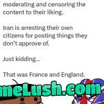 China and Iran or…