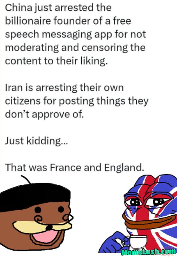 China and Iran or…