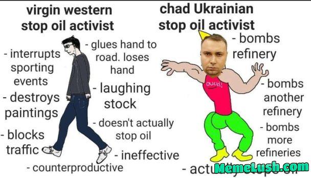 Just stop oil :-D Just stop oil :-D