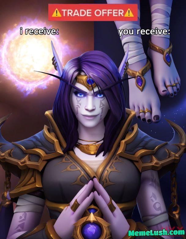 The corpse elf as an offer to make! The corpse elf as an offer to make!