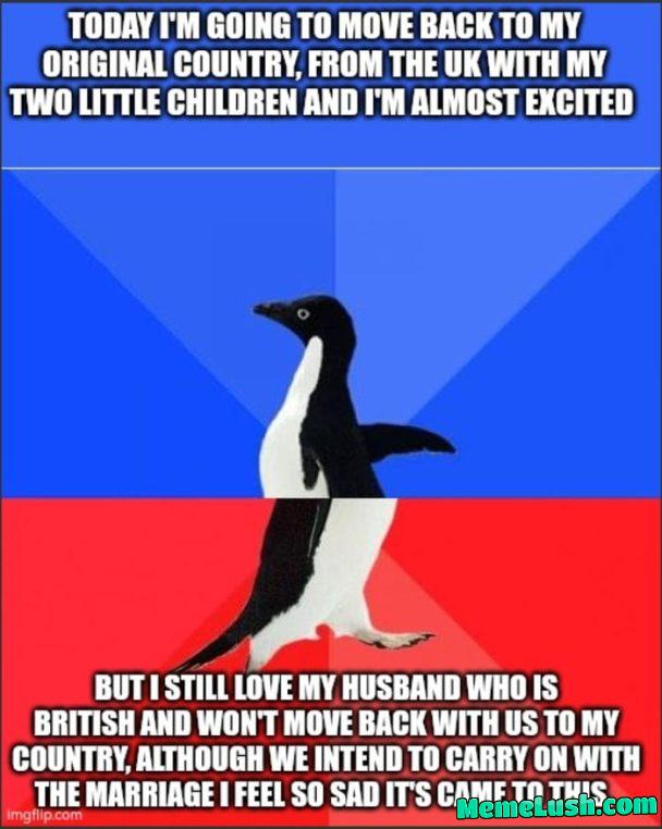 I guess wish me luck, but I’m not sure that would make any difference.