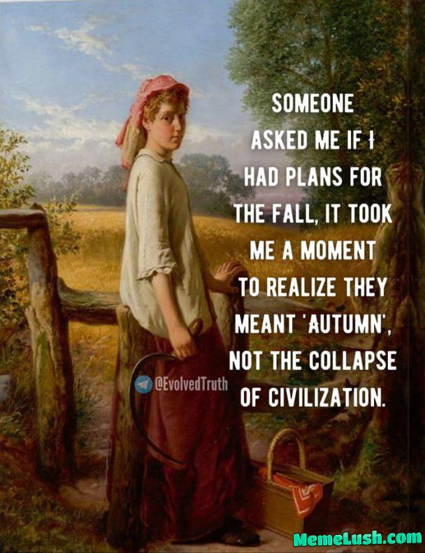 Either way I ain’t ready.