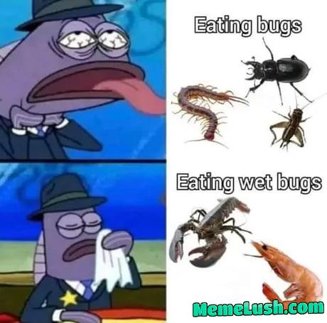 You must eat ze bhugs… You must eat ze bhugs…