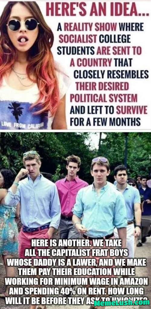 How am I ever going to survive in Norway or Sweden. You got me conservatives… How am I ever going to survive in Norway or Sweden. You got me conservatives…