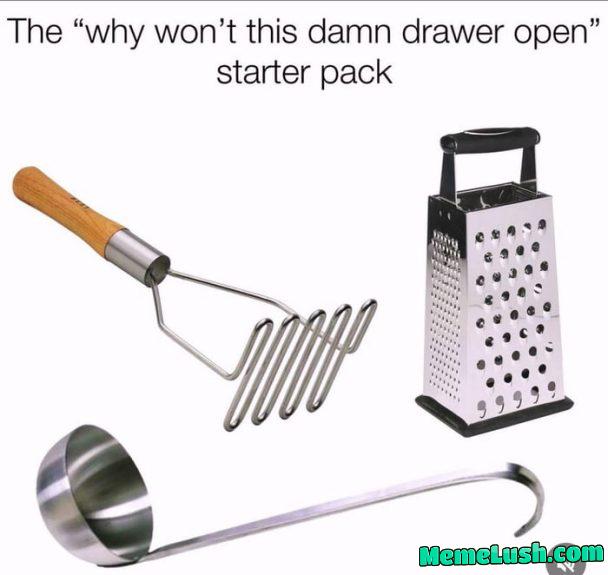 The struggle is real, that ladle frπ The struggle is real, that ladle frπ