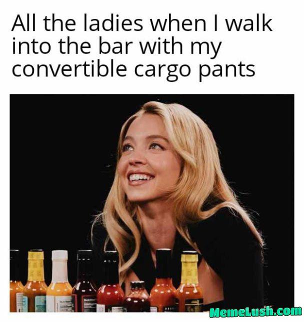 Come on ladies. One at a time Come on ladies. One at a time