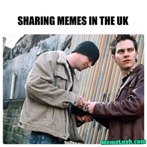 “oi mate do you have a loicense for that meme?”