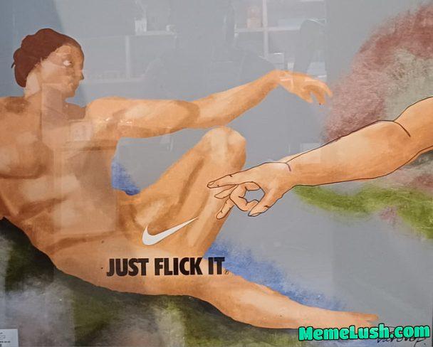 Just flick it Just flick it