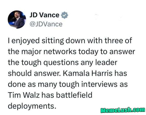 Better stay away from interviews! *Insecre laughter* Better stay away from interviews! *Insecre laughter*