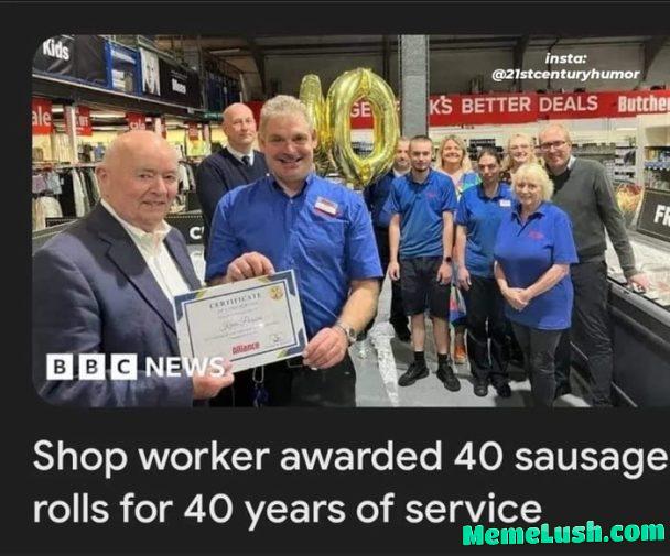 So its one roll per year