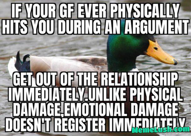 Do not respond to her.Cut contact immediately.you are in a lose-lose situation if you respond. P.S : the cops are not on your side in this situation. Do not respond to her.Cut contact immediately.you are in a lose-lose situation if you respond. P.S : the cops are not on your side in this situation.