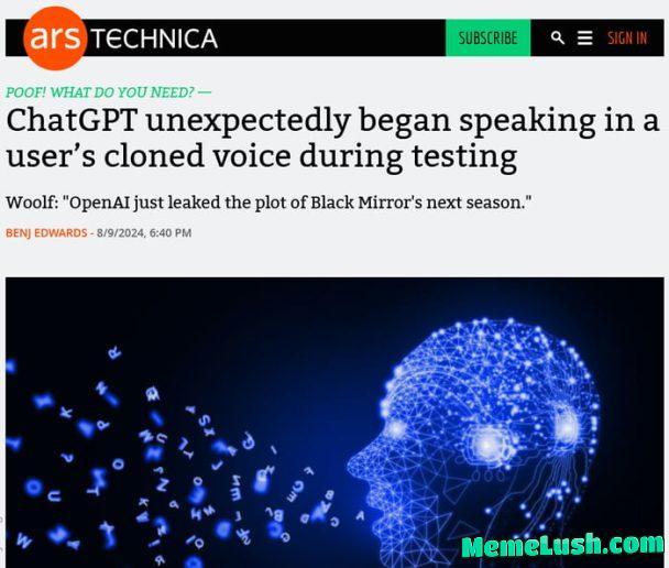 “What was that?!” “Nothing… dear.” “What was that?!” “Nothing… dear.”