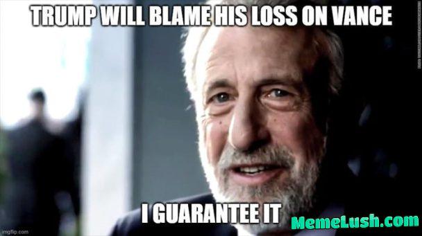 If he wins it’s because he ran the best campaign. If he loses, well… If he wins it’s because he ran the best campaign. If he loses, well…