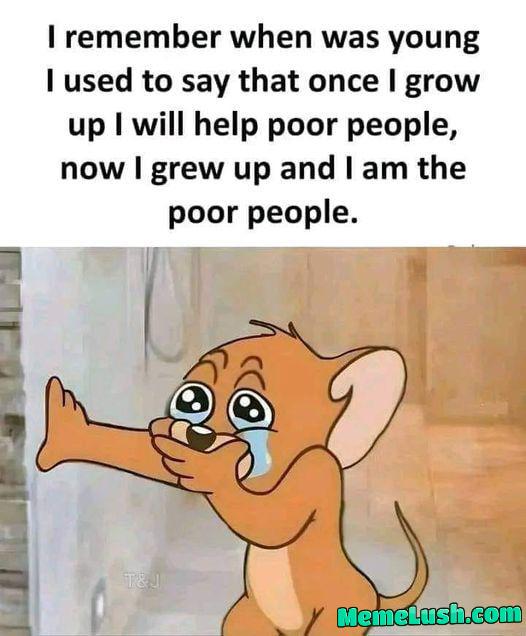 The realization hits different The realization hits different