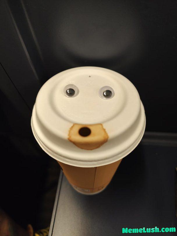 Looks like someone ‘spilled’ the beans here Looks like someone ‘spilled’ the beans here