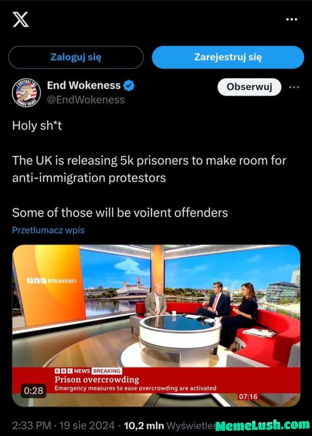 Are you for real UK? Fight back when you still can, in 20 years you will be minority and Sharia law will be your law