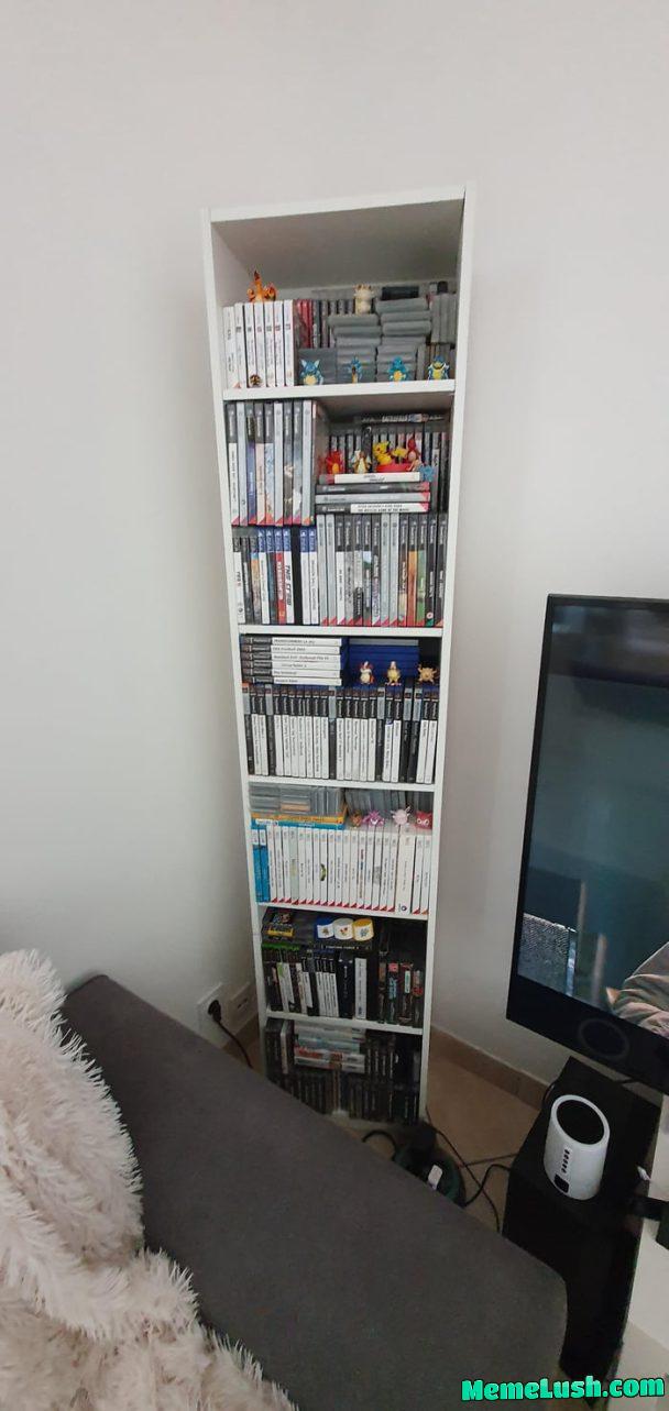 Little place for a condensed collection Little place for a condensed collection