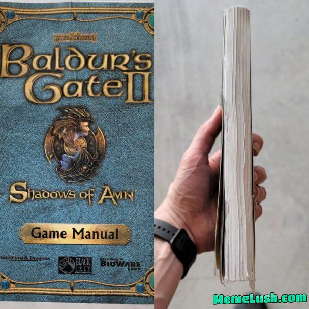 They sure don’t make manuals like they used to