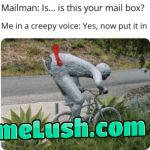 My mailbox is wide open