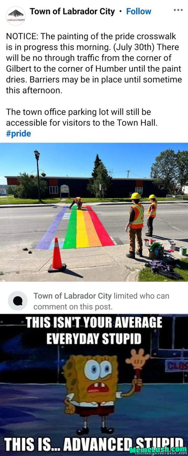 Closing traffic and using public money on something like this. It’s almost like it’s an agenda at this point.