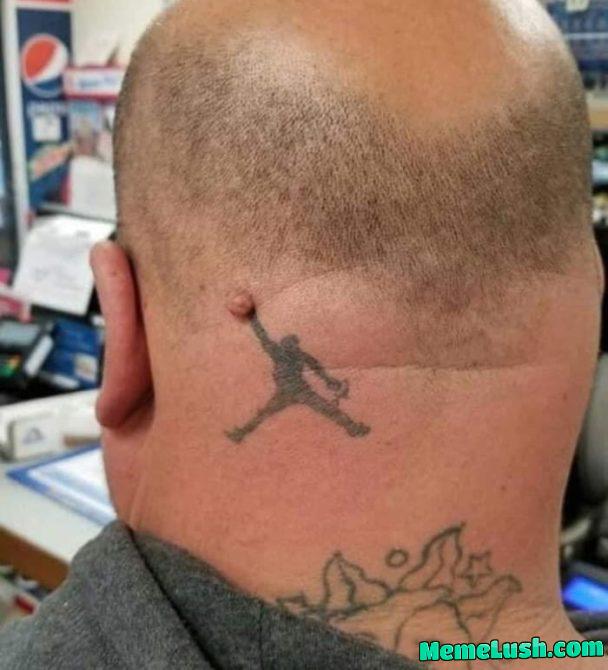 Would you get a tattoo if you have like that in your head? Would you get a tattoo if you have like that in your head?