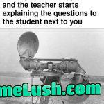 “I don’t have a favorite student”