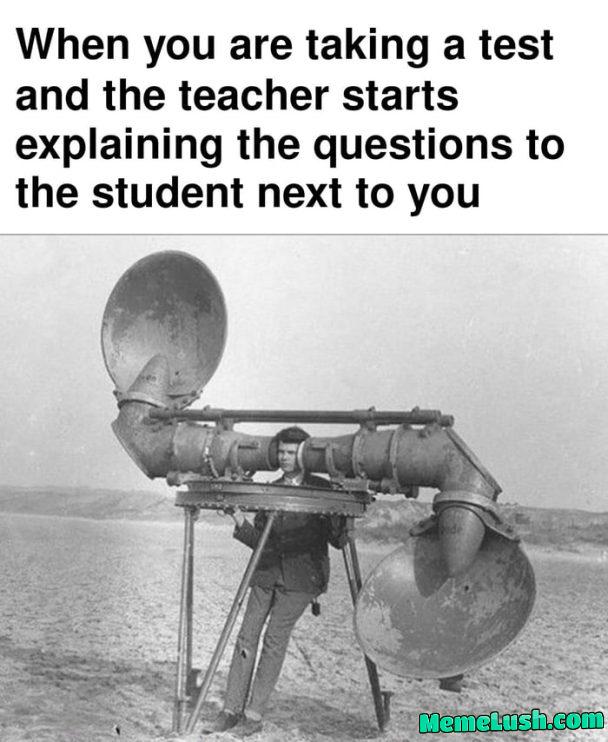 “I don’t have a favorite student” “I don’t have a favorite student”