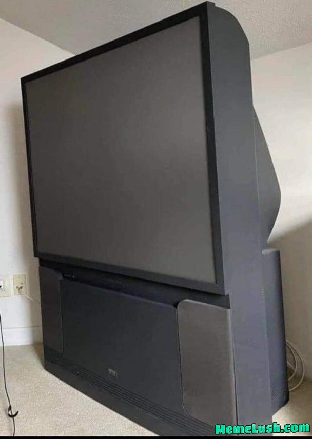 This was the height of luxury back then…